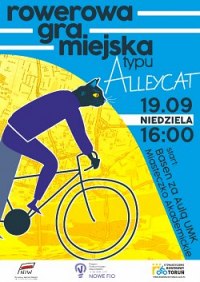 Rowerowa gra miejska typu Alleycat w niedzielę 19 września w Toruniu!