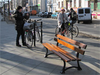 Ulica Mickiewicza zachęca do jazdy rowerem