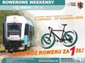 Rowerowe weekendy z Arriva PCC - bilet na rower w soboty i niedziele za 1 pln !