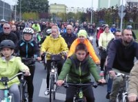 Wrześniowa Rowerowa Masa Krytyczna przejechała przez Toruń