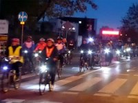 Październikowa Rowerowa Masa Krytyczna przejechała przez Toruń