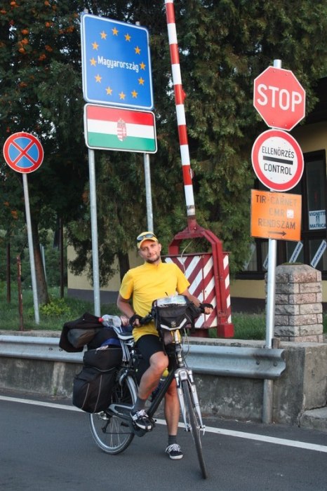 Na granicy z Węgrami.