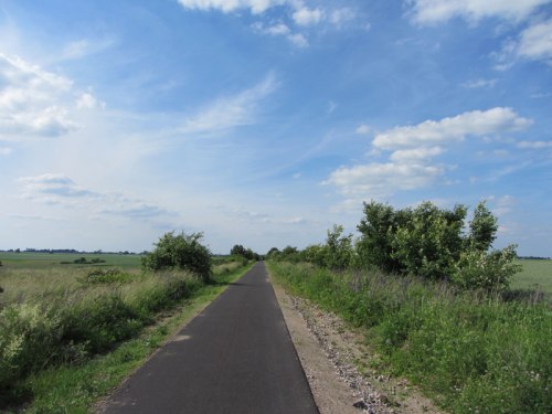 Droga rowerowa Toruń - Unisław.