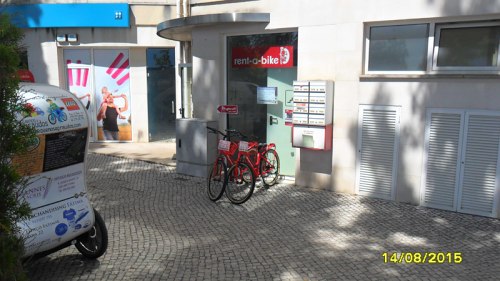 W Portugalii są wypożyczalnie rowerów.