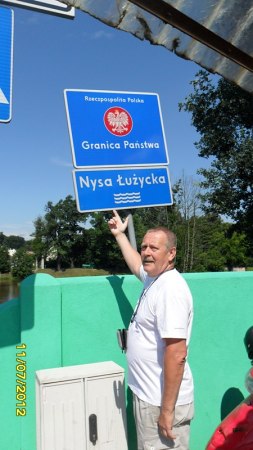 Na granicy polsko-niemieckiej nad rzeką Nysa Łużycka...